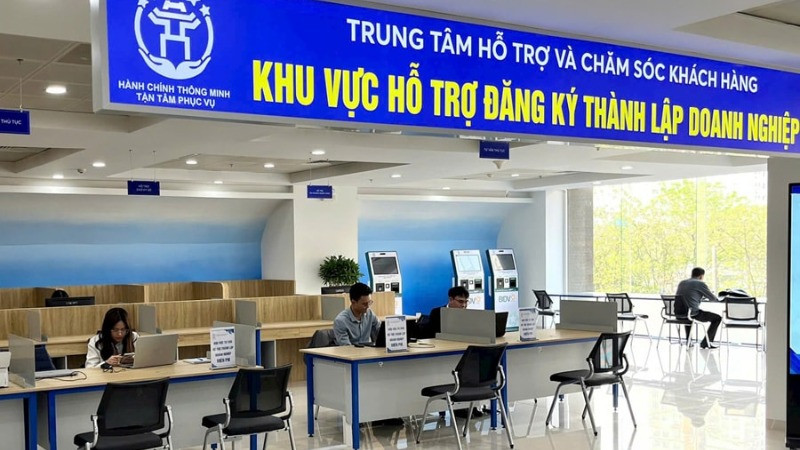 Hà Nội triển khai mô hình hỗ trợ đăng ký kinh doanh, thúc đẩy chuyển đổi số và khởi nghiệp